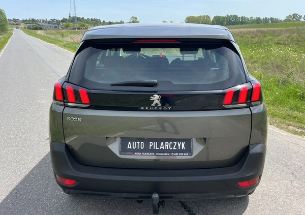 Peugeot 5008 cena 68500 przebieg: 101000, rok produkcji 2019 z Lidzbark małe 301